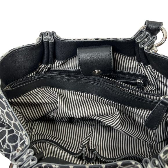 Nine West Black & White Shoulder Bag - Picture 8 of 10